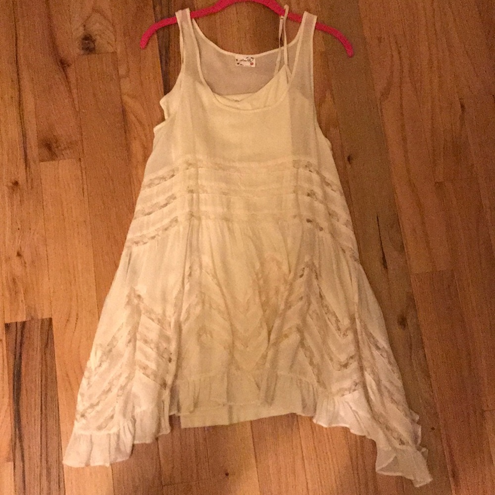Free people dress with slip